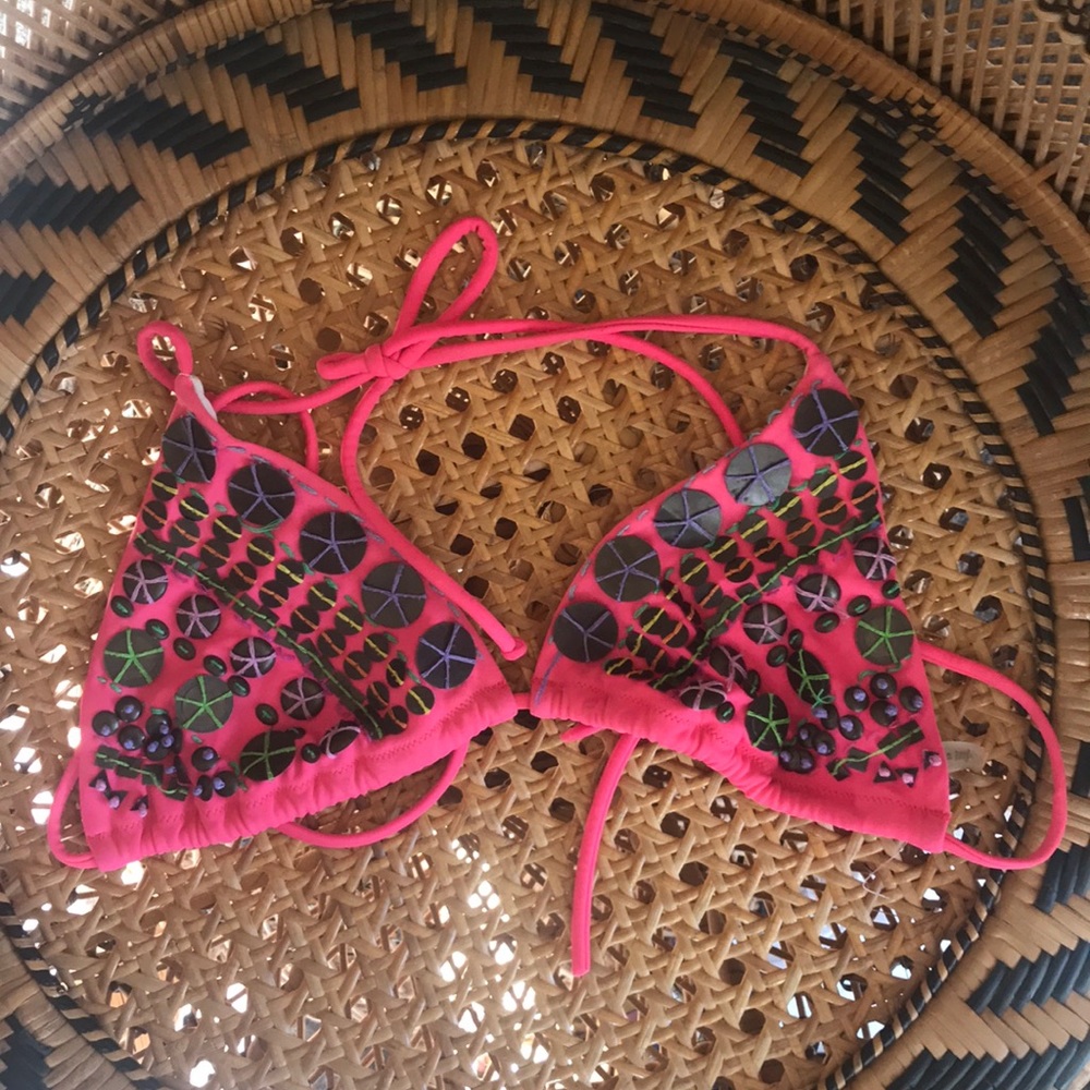 Victoria’s Secret Boho Beaded Bikini Top